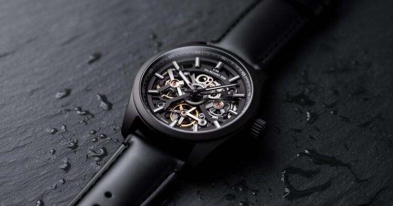 Tristan : La Montre Automatique Squelette Noire Élégante et Étanche pour Hommes – Notre Guide Complet